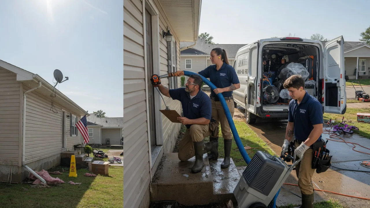 Ceiling Water Damage Restoration in Broadlands, IL near me