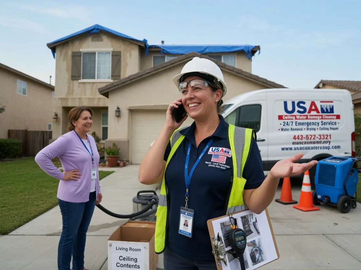 Ceiling Water Damage Restoration Broadlands, IL FAQs